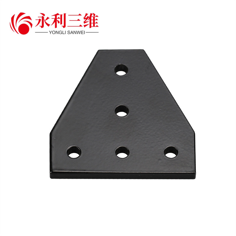 铝型材孔板角托架连接加