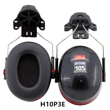 3M H7P3E防护耳罩防噪音隔音降噪工地工厂车间挂安全帽式H10P3E罩