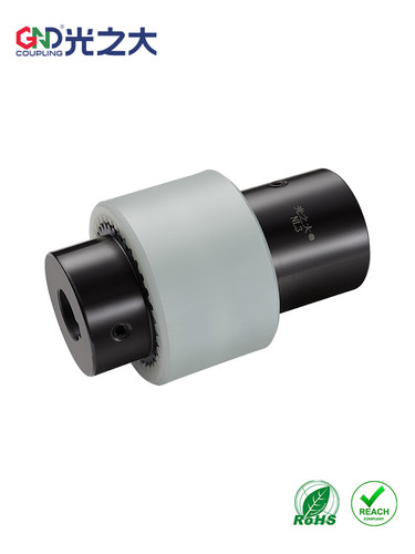 GND45#钢尼龙油泵电机连接器 NL3内齿形套齿式联轴器曲面齿轴联轴