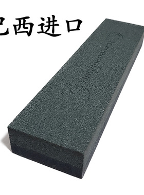 巴西进口CARBORUNDUM磨刀石磨石野人油石老人头红人快速开刃粗磨