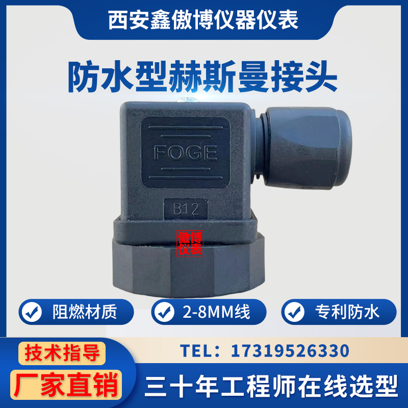 赫斯曼接头温度压力变送