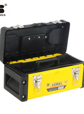 波斯工具多功能五金铁塑工具箱BS521214/BS521217/BS521219