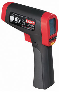 全新原装正品UNI-T优利德 UT303A 专业型 红外测温仪 -32~650℃