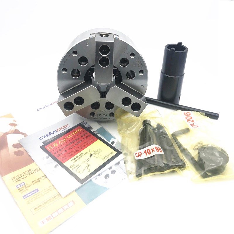 原装台湾千岛CHANDOX液压卡盘中空三爪卡盘油压夹头OP-205206208,童装/婴儿装/亲子装,包包,淘宝优惠券,粉丝福利购,淘宝优惠卷