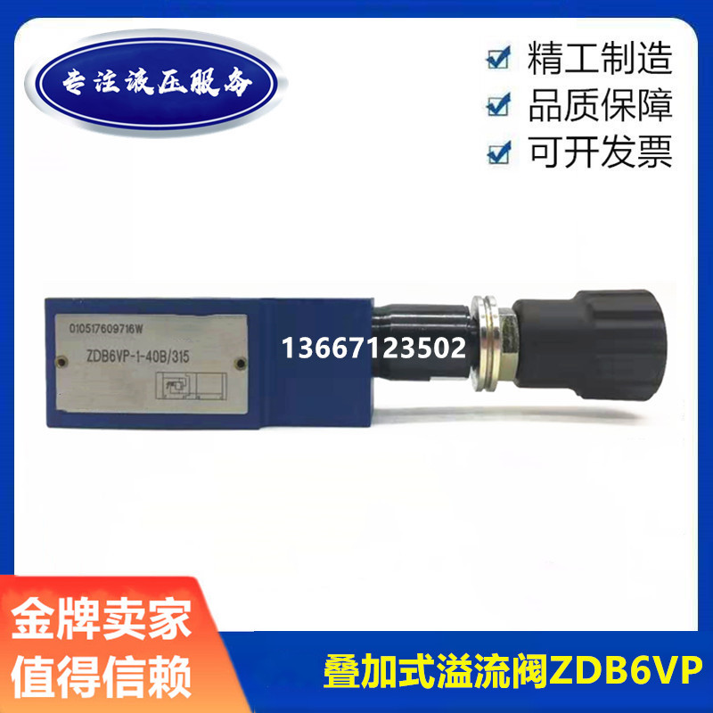 溢流阀 ZDB6VP1-40B/315 ZDB6VA2/200 Z2DB6VC/100 50 VB液压