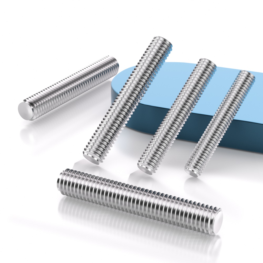 不锈钢丝杆螺全纹牙条米