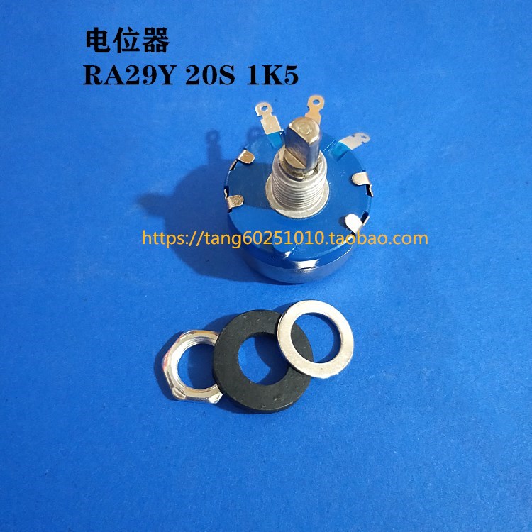 电位器 RA29Y 20S 1K5RA29Y20S B472 4K7精密单圈线绕  2K2 1.5K