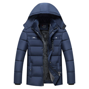 Men's heavy jacket cotton coat men warm jackets 男士棉衣加绒