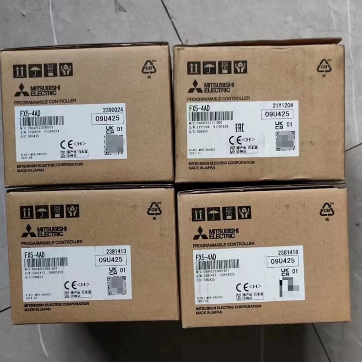 询价三菱PLC模块 FX5-4AD 全新原装正品议价