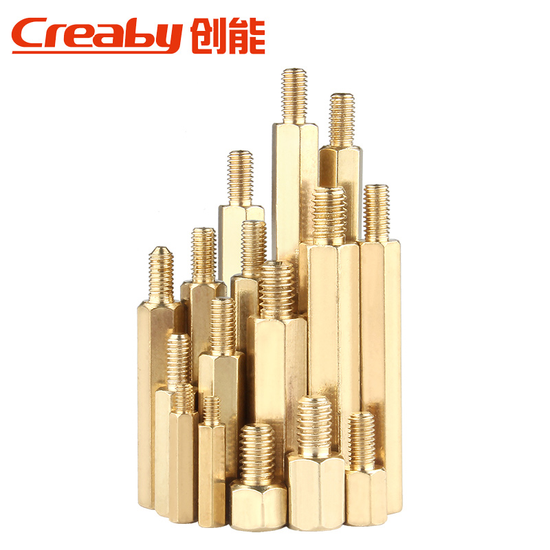 六角铜柱单头间隔支撑螺