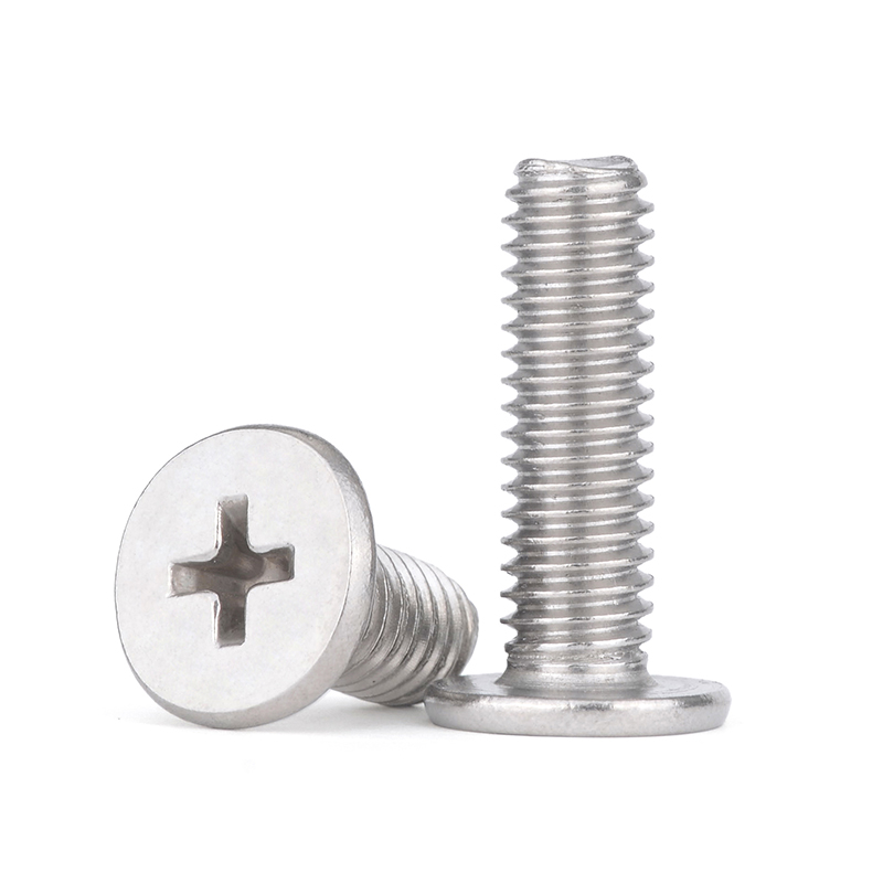 不锈钢大头螺丝薄扁平钉