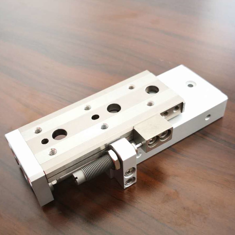 滑台气缸HLQ/MXQ8-10 8-20 8-30 8-50AS BS BT CS气动气缸滑台