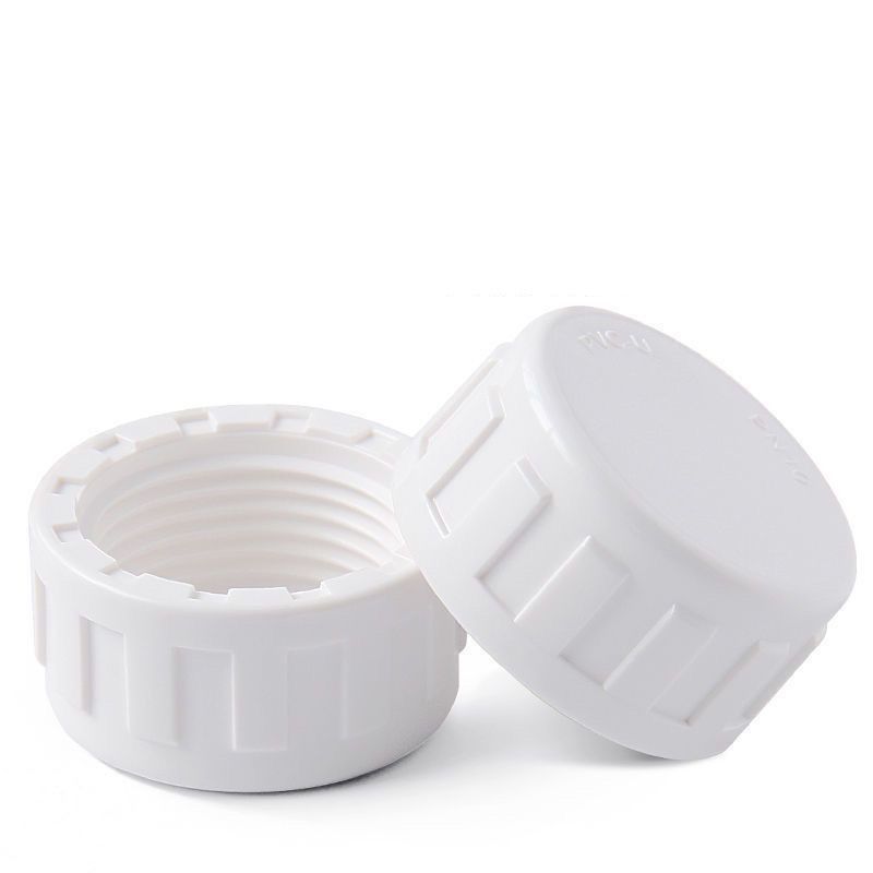 PVC内牙管帽UPVC内螺纹堵头内丝管堵丝牙闷盖闷头20 25 32 40 50