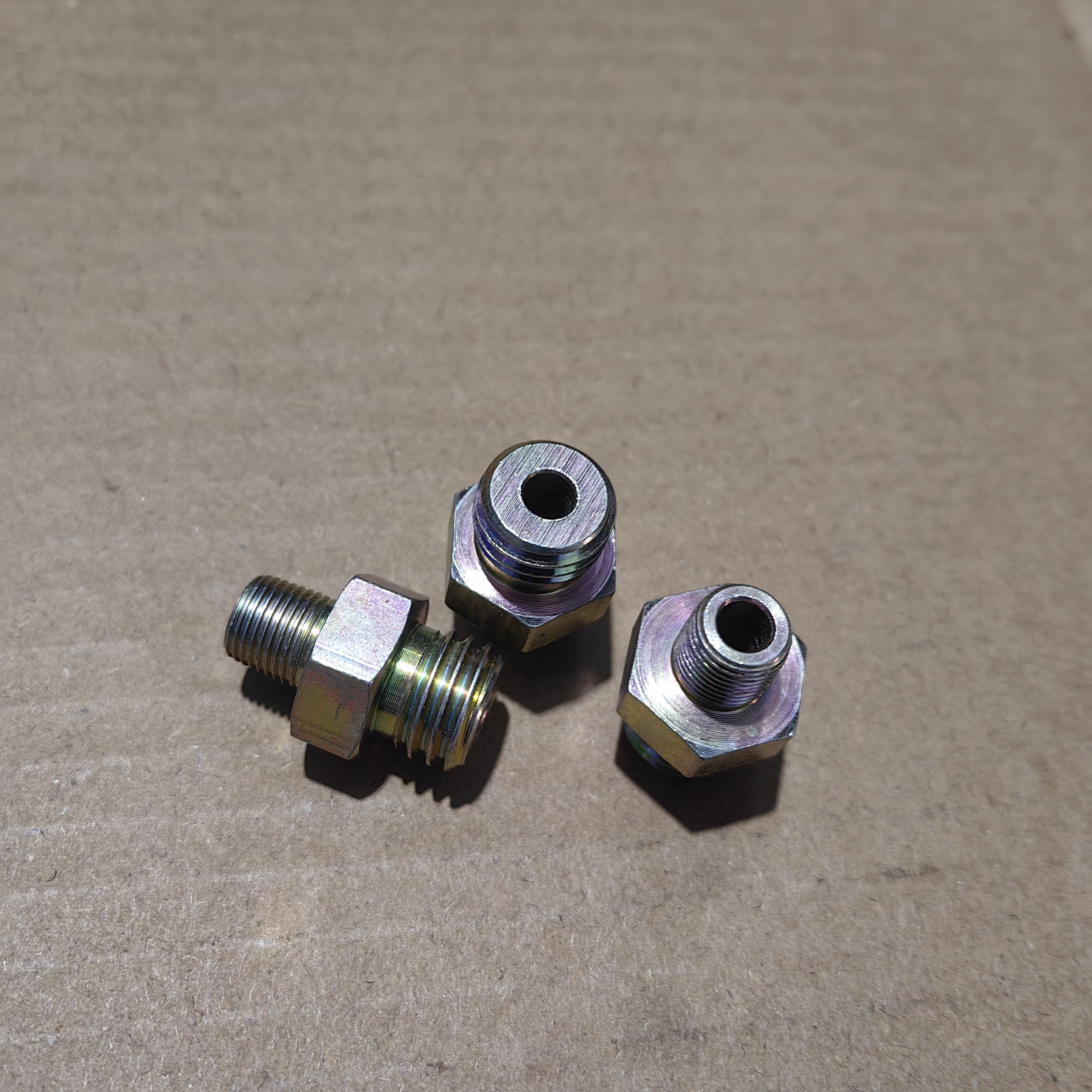 外丝转分牙液压铁接头表