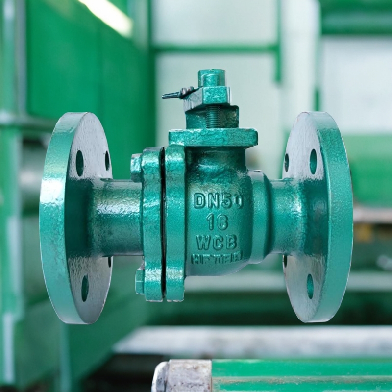 碳钢铸钢高平台球阀Q41F46-16C耐腐蚀耐酸碱法兰隔膜阀DN15-DN300