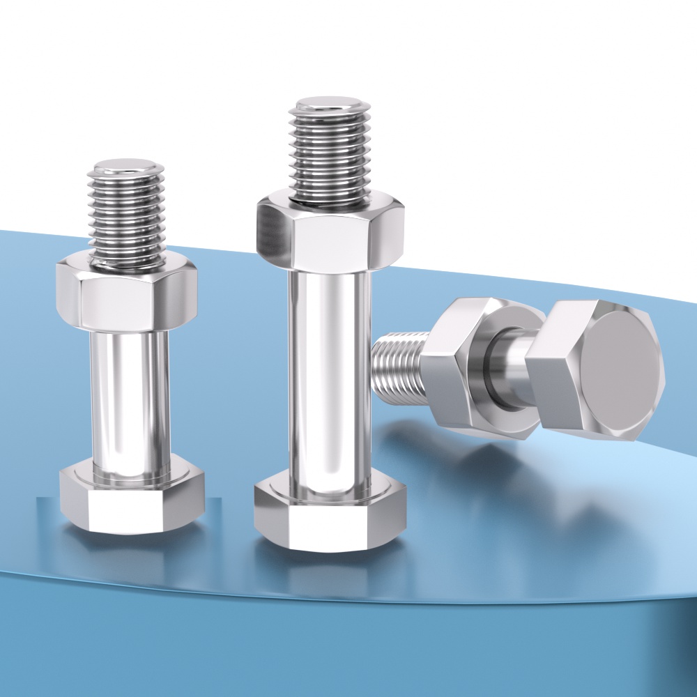 不锈钢半牙外六角螺栓丝