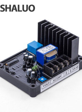 ST单相有刷发电机调压板 GB160B电压调节器AVR稳压器220V 50KW