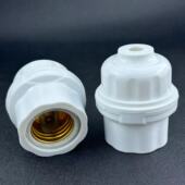 悬吊式 灯头灯座加厚螺口LED灯泡节能灯吊灯头灯坐灯口E27工程通用