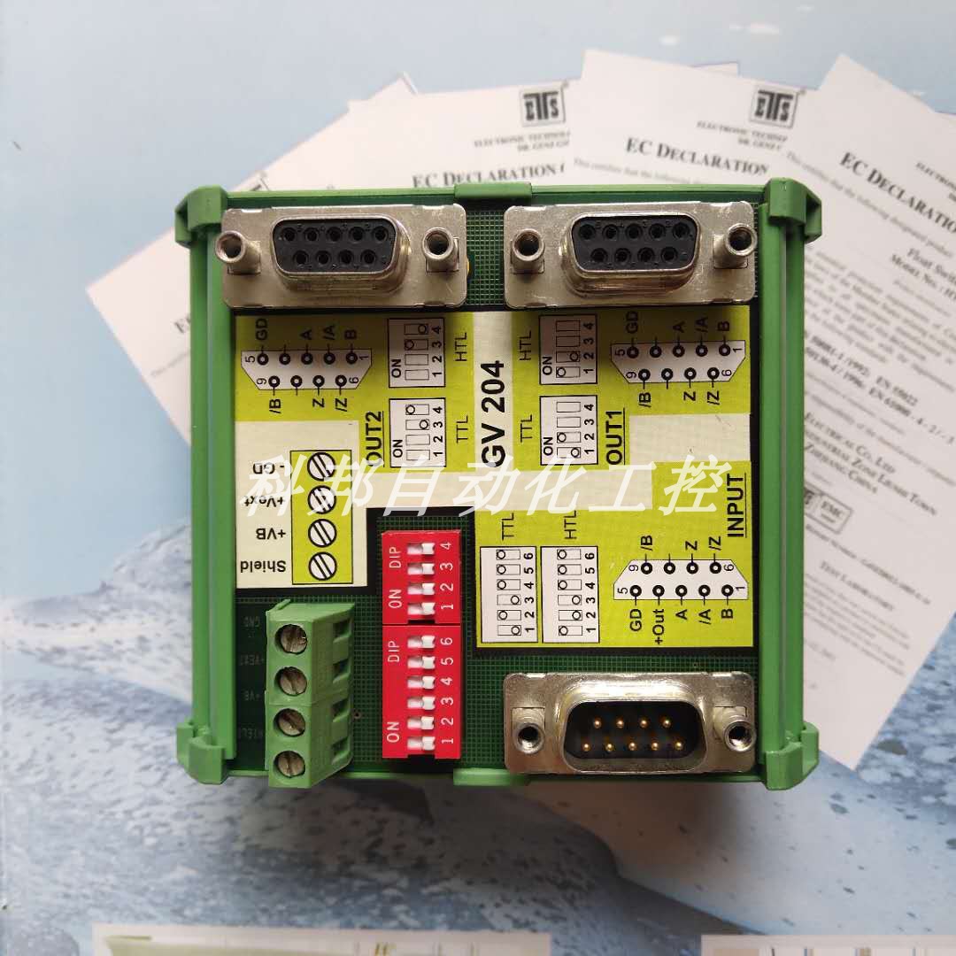 德国Motrona脉冲信号切换器GV204编码器分配器模块 一进二出