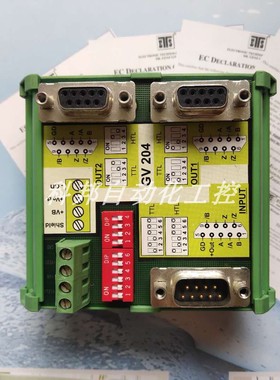 德国Motrona脉冲信号切换器GV204编码器分配器模块 一进二出
