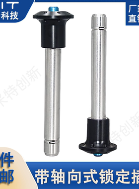 GN114.2不锈钢滚珠锁销带轴向锁定棘爪插销定位销快卸锁紧销5/6/8