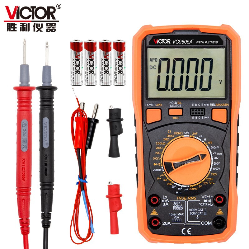 胜利仪器数字万用表多电