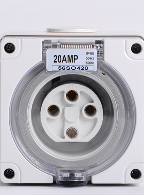 新款三项四线防水工业插座56SO420 432 440 450防尘防腐蚀电包邮