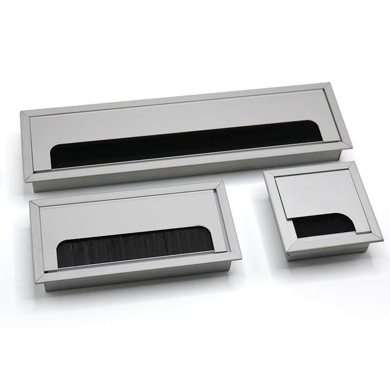 办公桌铝合金毛刷穿线盒电脑桌线孔盖桌面线孔盒盖长方形穿线孔盖,包装,胶带座/封箱器,淘宝优惠券,粉丝福利购,淘宝优惠卷