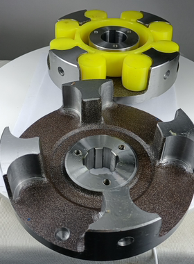 梅花爪式联轴器ML/LM XL 14KG施工电梯专用传动大扭矩45号钢厂家