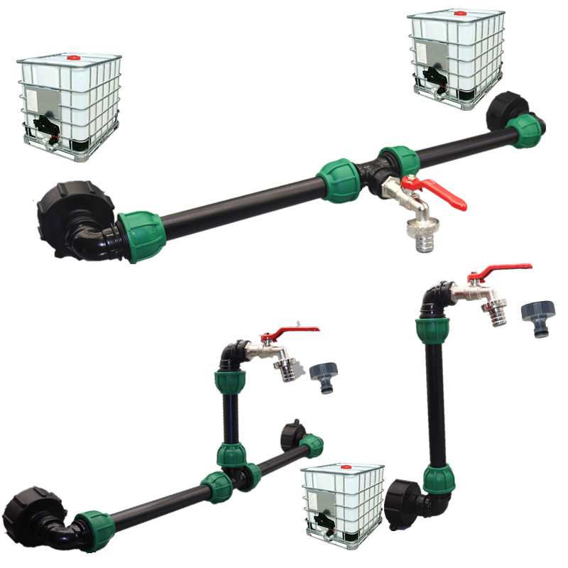 吨桶粗丝管塑料接头水串