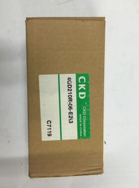 4GD210R-06-E2-3现货CKD电磁阀DC24V全新原装真品当天发货