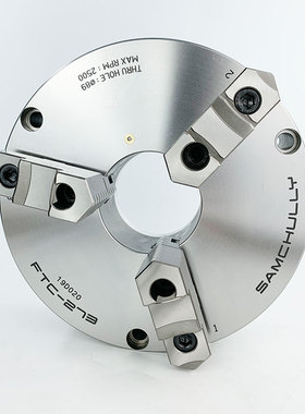 SAMCHULLY韩国三千里强力型手动卡盘FTC-273/230/190手动卡盘