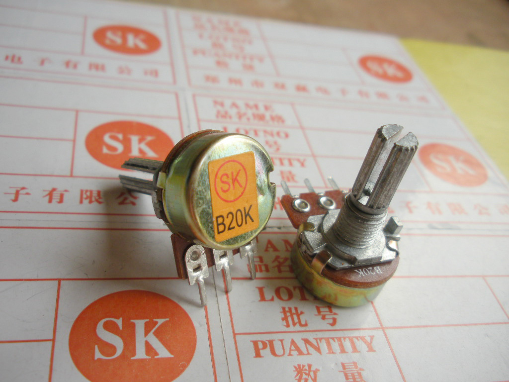 单联脚功放音量电位器双