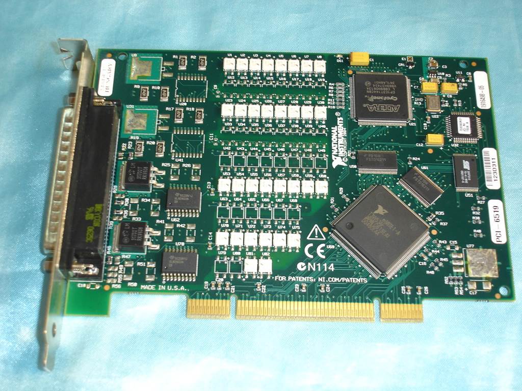 9成新美国正品NI的PCI-6519 通讯信DAQ数据采集卡 现货可开票