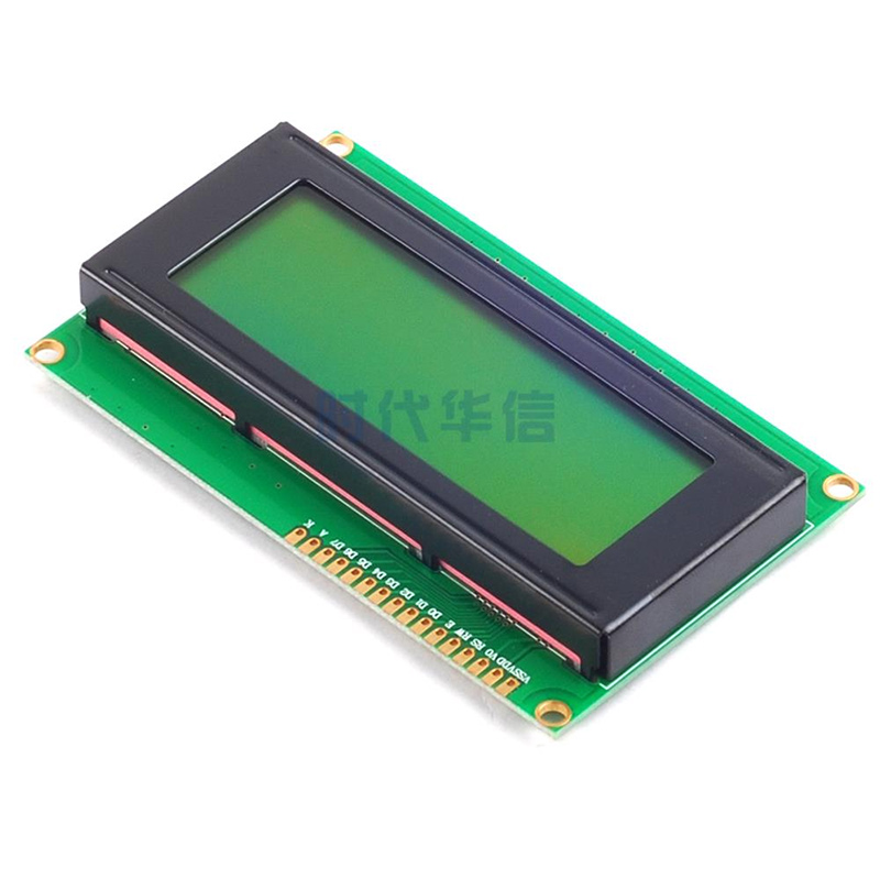 2004LCD 2004A液晶屏LCD2004液晶模块5V点阵字符黄绿屏20X4 LCD