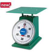 金菊度盘秤平板秤30KG100G厨房称快递称