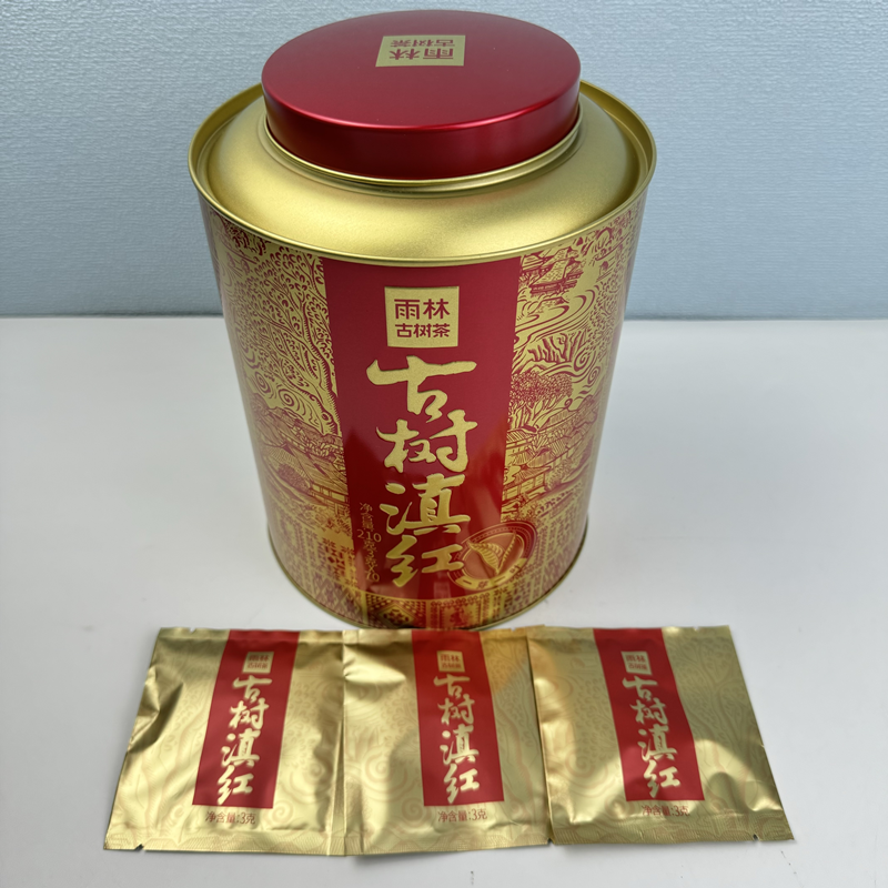 山姆代购 雨林古树茶红茶散茶古树滇红 茶叶