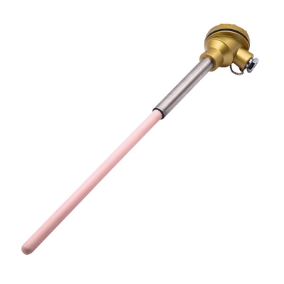 刚玉管热电偶 wrn2-132 双支温度传感器 k型 φ16*500mm 0-1300℃