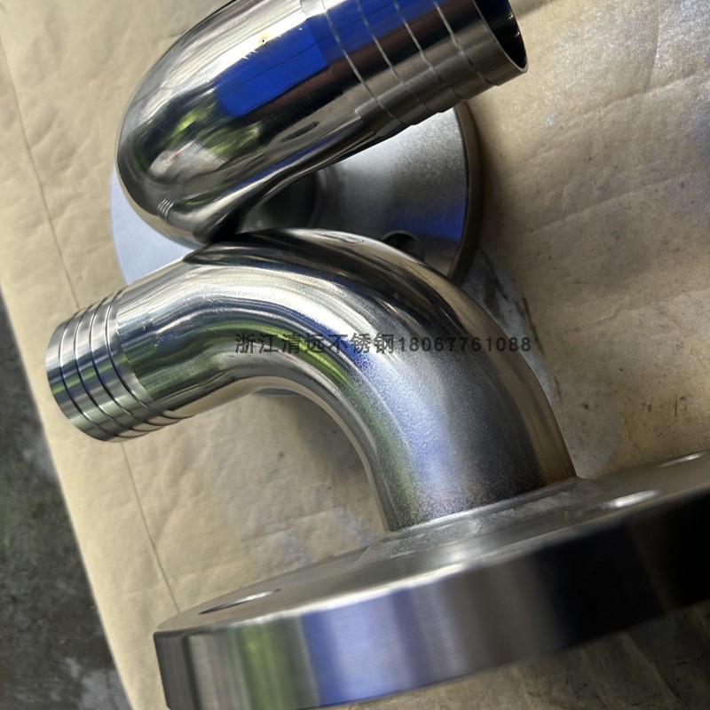 不锈钢法兰弯头宝塔接皮