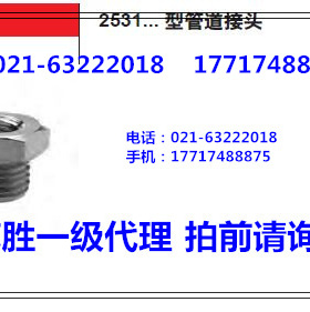 康茂胜康茂盛camozz接头2531 1/2-1/8 2531 1/2-1/4 2531 1/2-3/8
