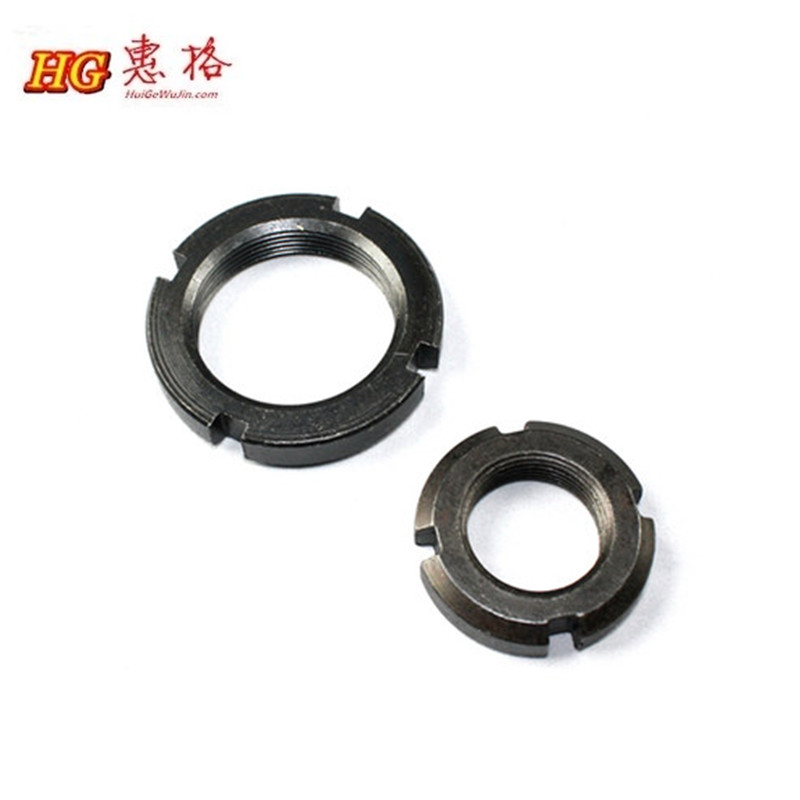 45钢调质圆螺帽/元螺母/圆螺母M20*1.5/22/24/25/27/30/33/35*1.5