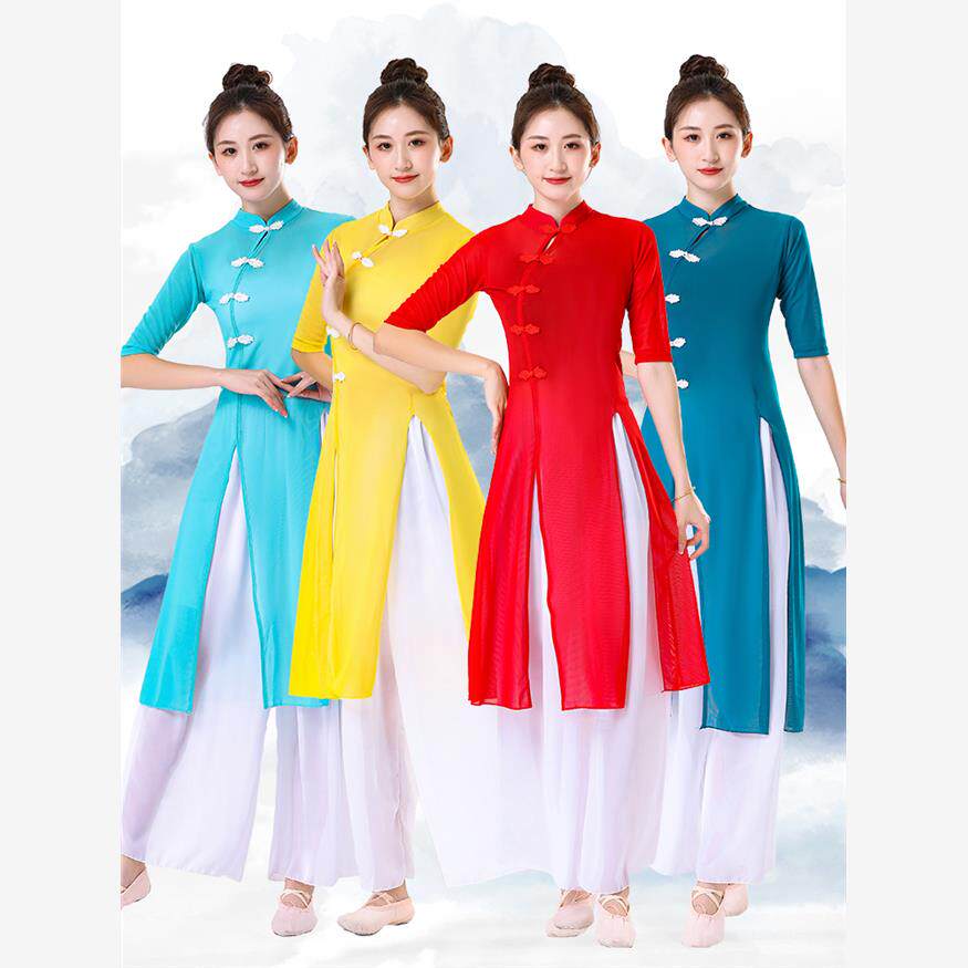 古典旗袍民族舞蹈演出春