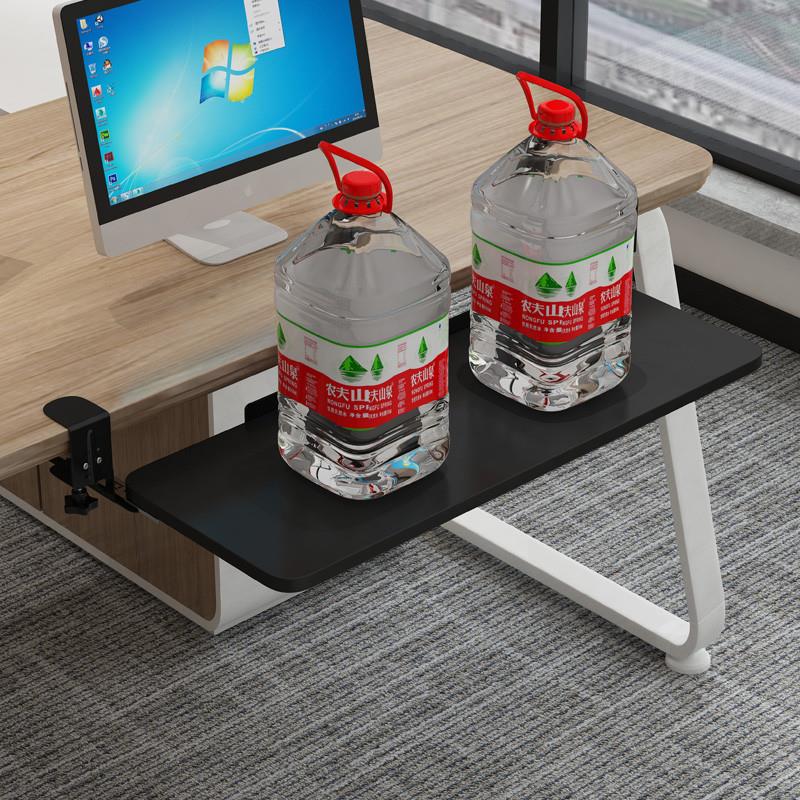 免打孔键盘托架滑轨安装