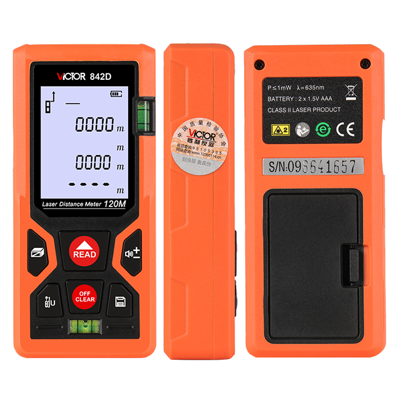 胜利激光测距仪高精度米