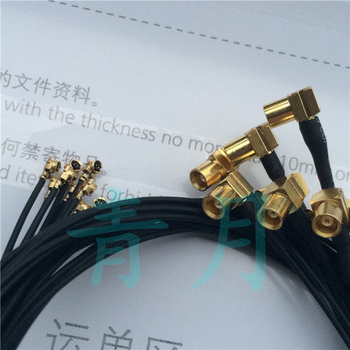一二代转母弯头射频同轴