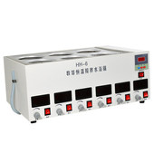 磁力搅拌 数显恒温水浴加热 6孔水浴磁力搅拌器 磁力搅拌水浴锅