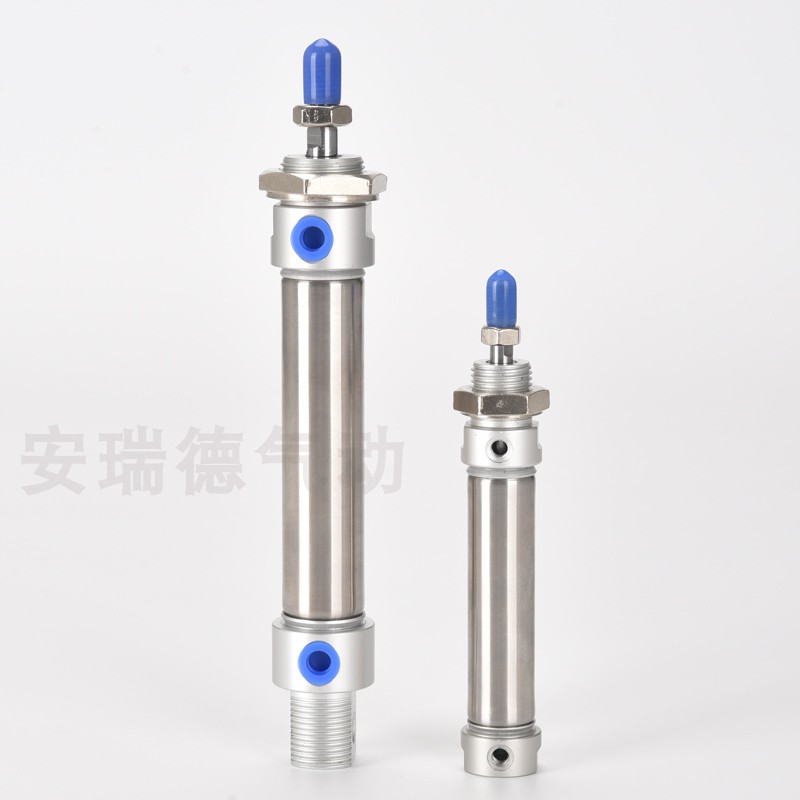 MA不锈钢迷你气缸20/25*25/50/75/100/125/150/200/250/300-S-CA