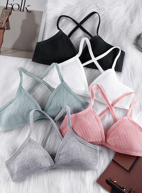 Wrapped chest underwear sports bra wipes bosom 运动吊带文胸