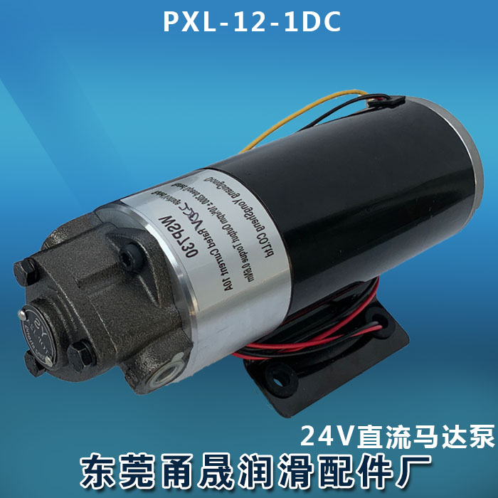 PXL-12-1DC马达泵WSP730电机直流24V马达泵直流PXL-12油泵24V电机