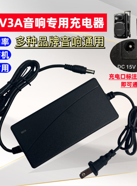 SANSUI山水CD组合音响MC-5000音箱电源适配器15V3A充电器电源线